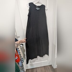 Rachel Zoe Black Sleeveless Maxi Dress With Pockets